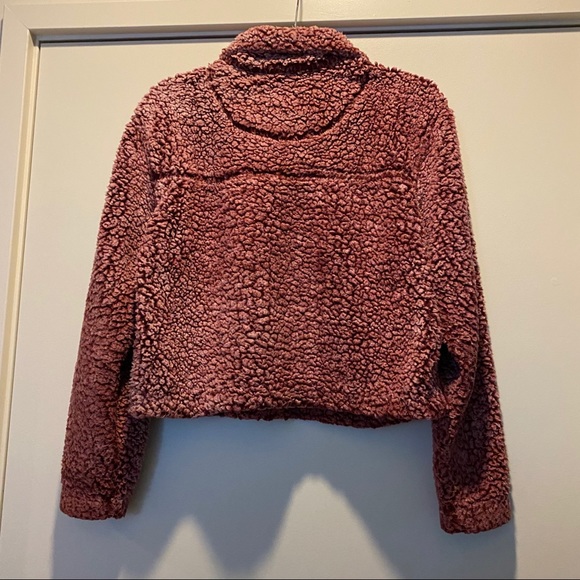 Seattle University crop fleece size S red - Picture 5 of 5